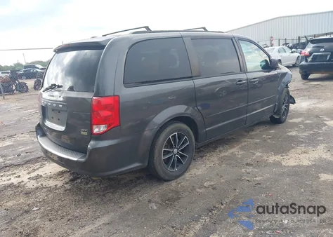 2017 Dodge Grand Caravan Gt из США, поврежденный, VIN 2C4RDGEGXHR873265
